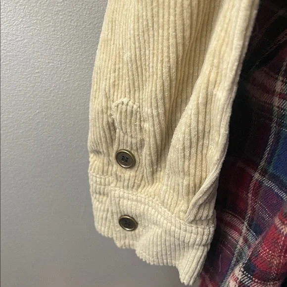 Natural Life Black and Brown Plaid Shirt - Picture 3 of 9